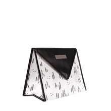 Load image into Gallery viewer, Small black and white tree 9.5&quot; wide reusable gift bag with magnet closure, heavy duty two layer non woven foldable sustainable eco-friendly gift bag - EverWrap
