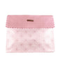 Large Pink Reusable Gift Bag with magnet closure and scalloped, heavy duty for maximum reusability - EverWrap