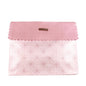 Large Pink Reusable Gift Bag with magnet closure and scalloped, heavy duty for maximum reusability - EverWrap